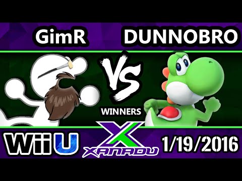 S@X 133 - VGBC | GimR (G&W) Vs. DunnoBro (Yoshi) SSB4 Tournament - Smash Wii U - Smash