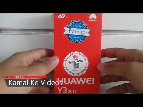 Huawei Y3 2017 new model unboxing review