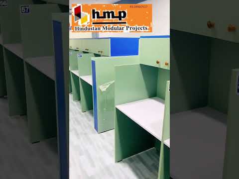 Library Table With Storage