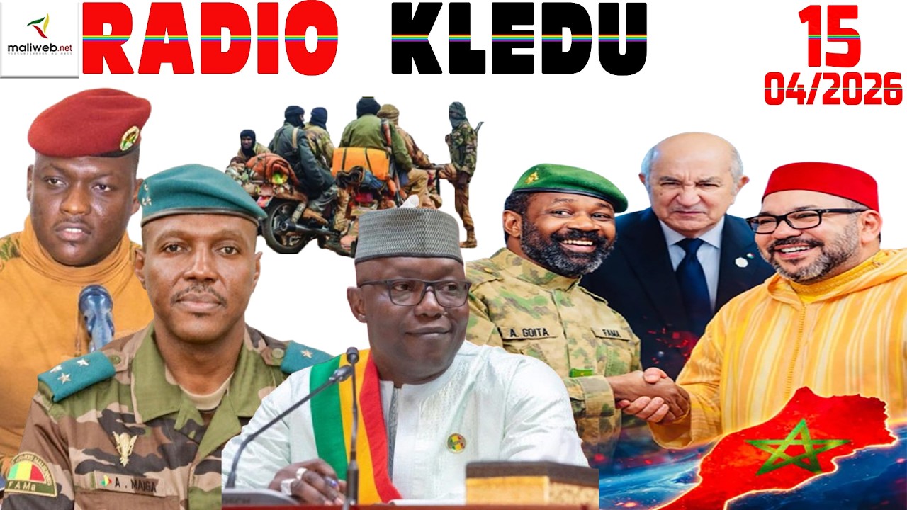 La Revue de Presse de la RADIO KLEDU du 15 Avril 2026