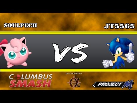 AlfaCollusion 3: SoulPech (Jigglypuff) vs JT5565 (Sonic)