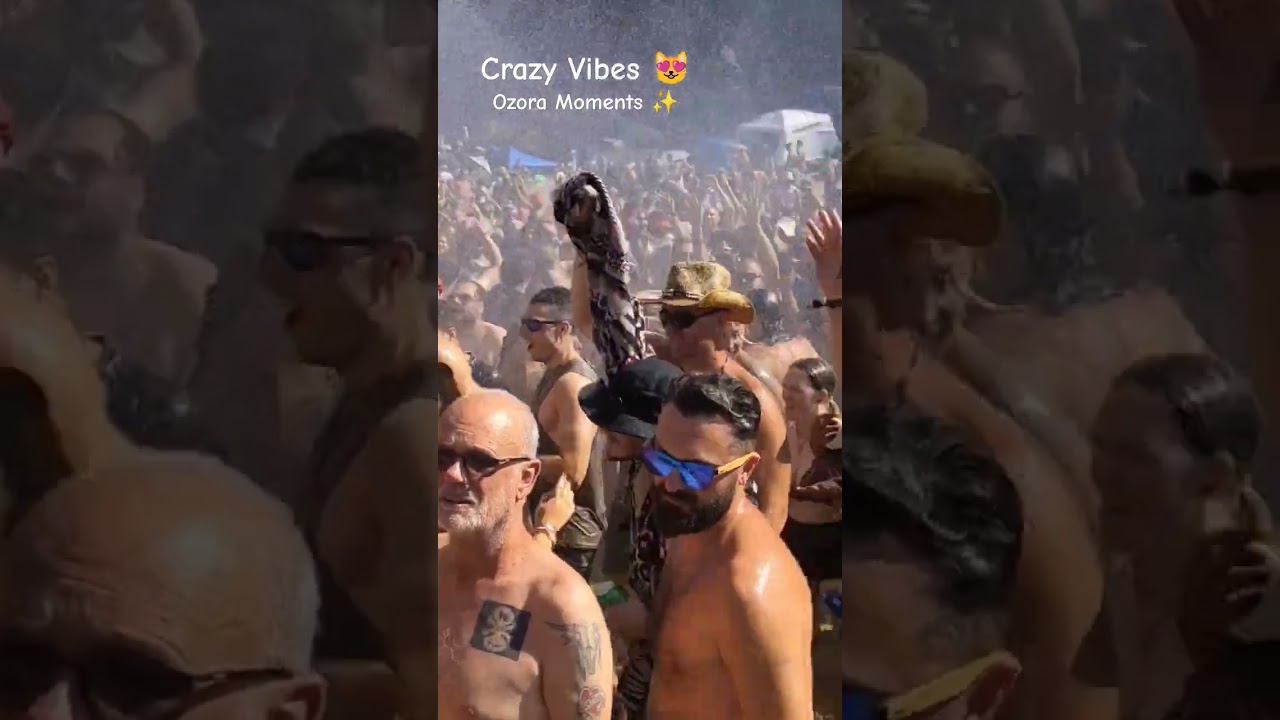 Crazy rain dance at Ozora Festival 2024. #psytrance #musicfestival #rave #astrix #trancemusic