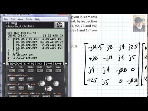 EECE 392 - Solving an AC-SS circuit, the inspection method.