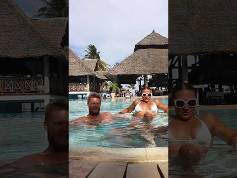 Diani beach kenya is paradise on earth. #kenya #travelvlog