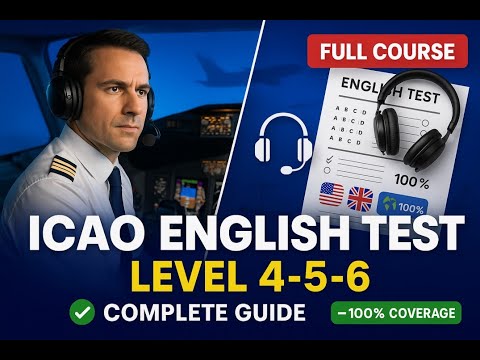 ICAO English Test Preparation | Level 4-6 Complete Guide + Practice