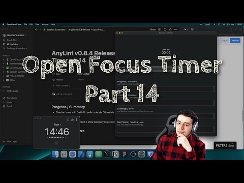 [iOS Dev] Open Focus Timer, pt. 14 | SwiftUI Mobile App Development thumbnail