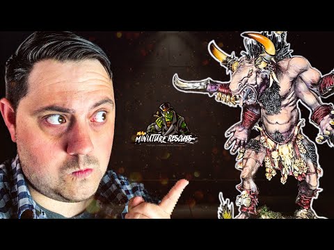 Rescuing a Mighty Ghorgon from Age of Sigmar