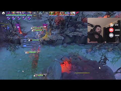 Gorgc whistling when Team Spirit Smoked - "Sorry Guys I am an EG Supporter"