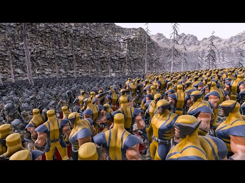 11 000 Predators VS 13 000 Wolverines - UEBS 2 - ULTIMATE EPIC BATTLE SIMULATOR 2 - UEBS 2022 - UEBS