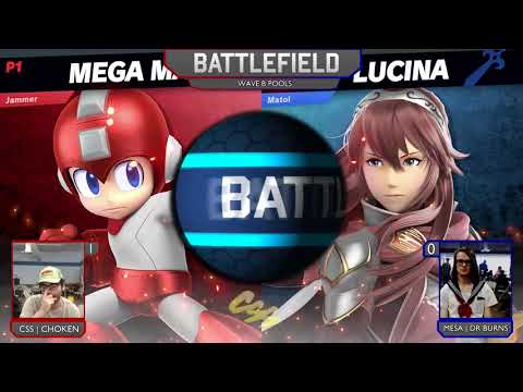 [MESA: Battlefield 9] Pools Wave B: CSS | Choken (Mega Man) vs. MESA | Dr BurnS (KKR, Lucina)