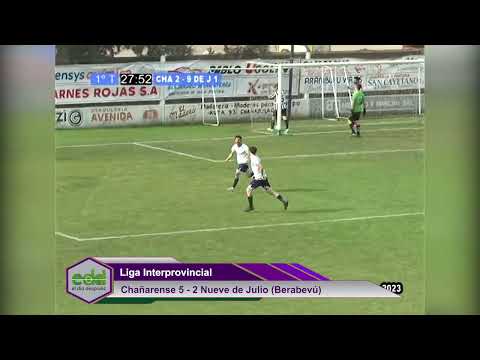 CHAÑARENSE 5 VS 2 9 DE JULIO | Liga Interprovincial - Fecha 11