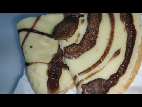 Chocolate Swirl Pancake Recipe | Vanilla Chocolate Creape Without Oven By Food Secret Box