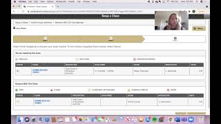Swap Classes in Your UCCS Portal