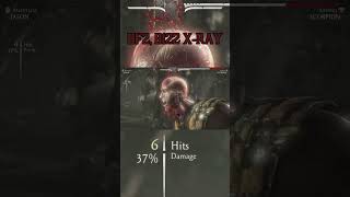MKX - Jason (Relentless) 64% Korner/X-Ray kombo #mk #mkx #mortalkombat #jasonvoorhees #jason #shorts