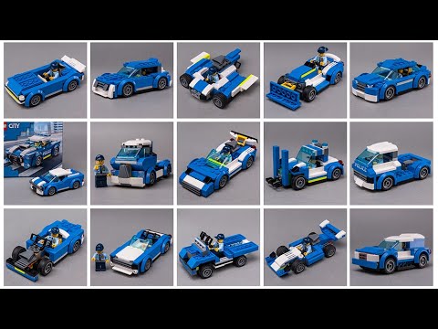 LEGO City 60312 custom alternative moc model compilation