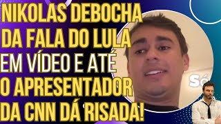 SENSACIONAL: Nikolas debocha da fala do Lula em vídeo e até o apresentador da CNN dá risada!