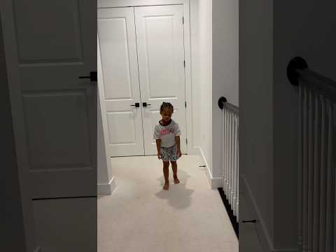 Dad catches daughter sleep walking in the middle of the night #shorts
