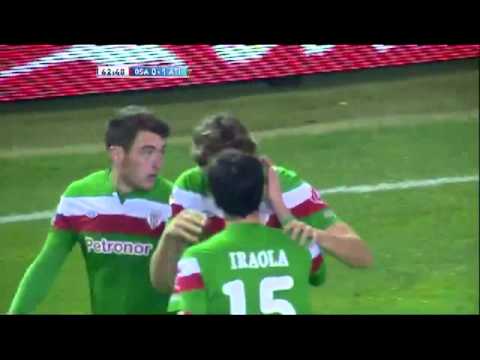 Gol de Susaeta en Pamplona