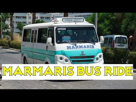 Viagem de ônibus em Marmaris | quanto custa a viagem de ônibus em Marmaris na Turquia | #marmaris #turkey