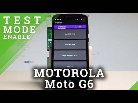 How to Enter Test Mode on MOTOROLA Moto G6 - Hardware Test Menu |HardReset.Info