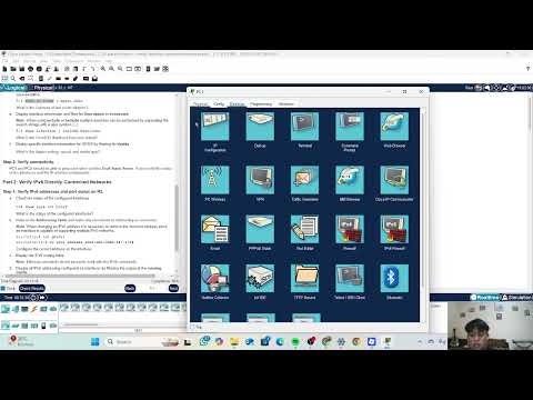 Cisco Packet Tracer 1.5.10 Verify Directly Connected Networks