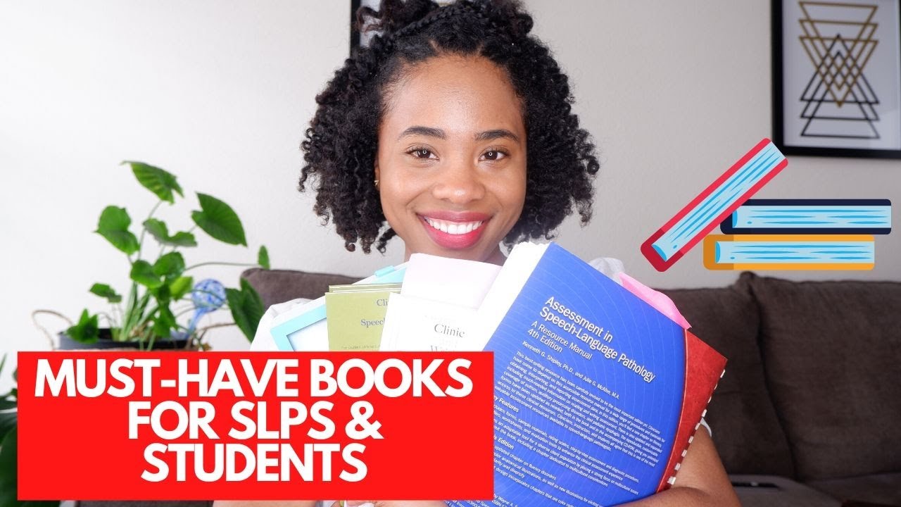 TOP 4 BOOKS EVERY SPEECH PATHOLOGIST/SLP STUDENT NEEDS | SPEAK FROM THE HEART