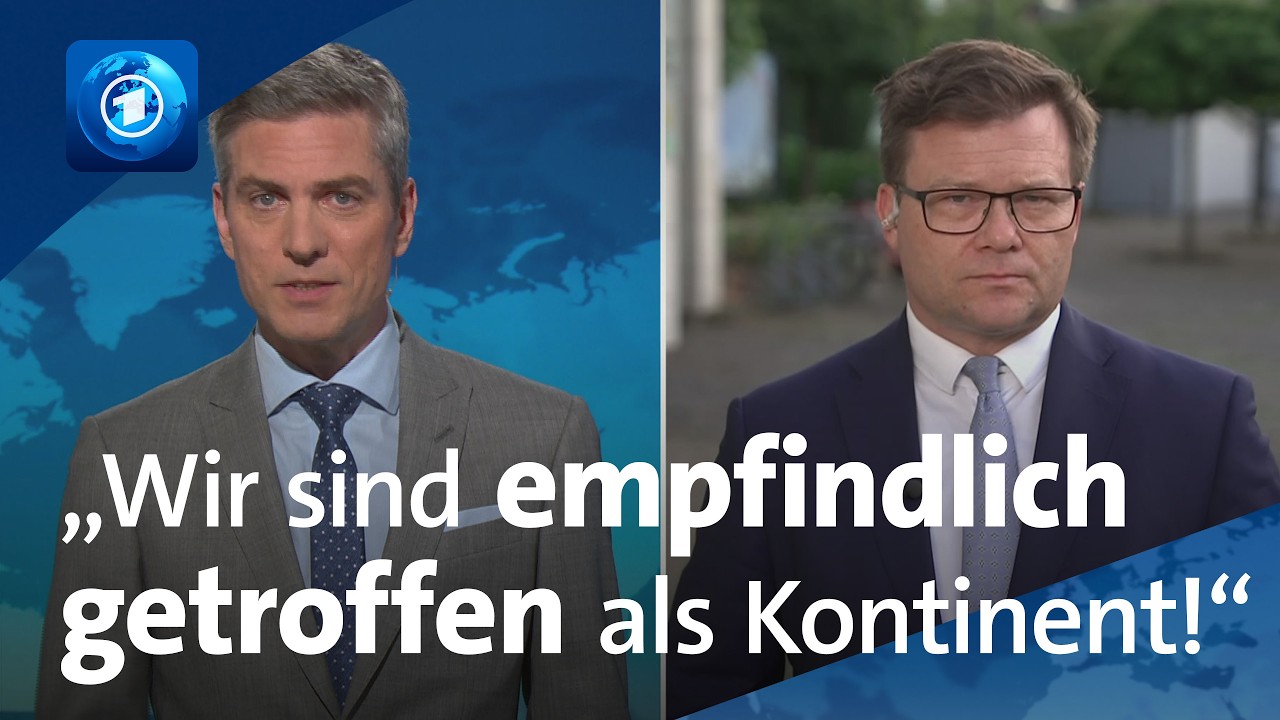 Wie reagieren auf die Rekordtemperaturen? I tagesthemen-Interview
