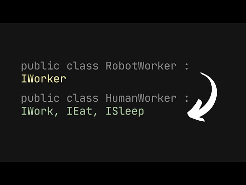 The Interface Segregation Principle Code Example