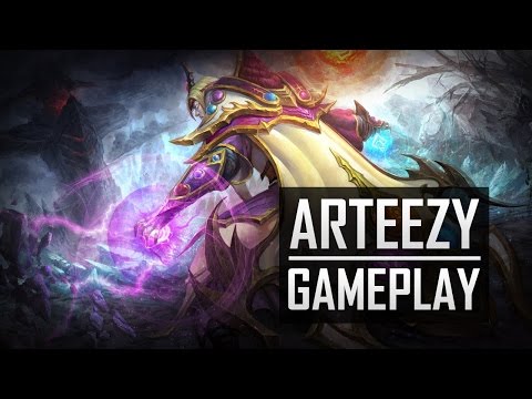 Team Secret Arteezy Invoker ranked gameplay