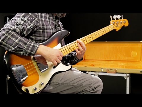 Fender Custom Shop 1957 Precision Bass Relic Masterbuilt by John Cruz, 2-Color Sunburst