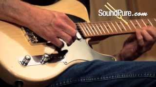 Video thumbnail for Suhr Classic T Antique Trans T Straw Electric Guitar by soundpurestudios