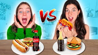 GUMMY FOOD VS REAL FOOD CHALLENGE! SNOEP VOEDSEL vs ECHT VOEDSEL! #517