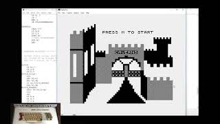 Redeveloping Caverns ZX81 game using Z80 assembler, 35 years later.