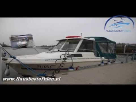 Präsentation der motoryacht Merry Fisher 530 - www.HausbootePolen.de