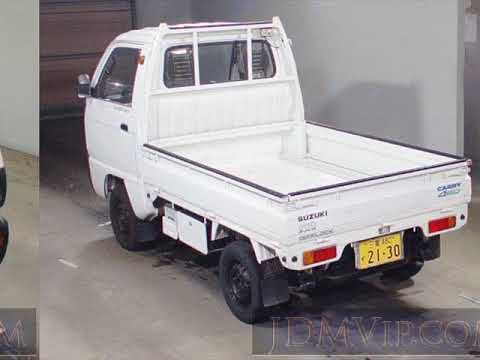 1991 SUZUKI CARRY TRUCK 4WD_KA DB51T - Japanese Used Car For Sale Japan Auction Import