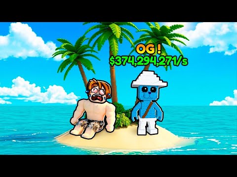 SOBREVIVA NA ILHA PARA ROUBAR O BRAINROT NO ROBLOX