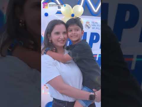 Sania Mirza Celebrates Son Izhaan's 6th Birthday at Real Madrid World ⚽ | Hungama Express