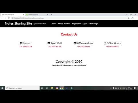 16 ASP NET Project | Notes Sharing Site | Hindi
