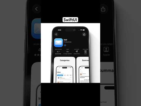 App Store Style Toolbar Scroll Effect using SwiftUI | #apple #ios #animation thumbnail
