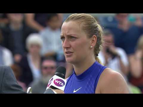 Теннис Petra Kvitova 2017 Aegon Classic Final Speech