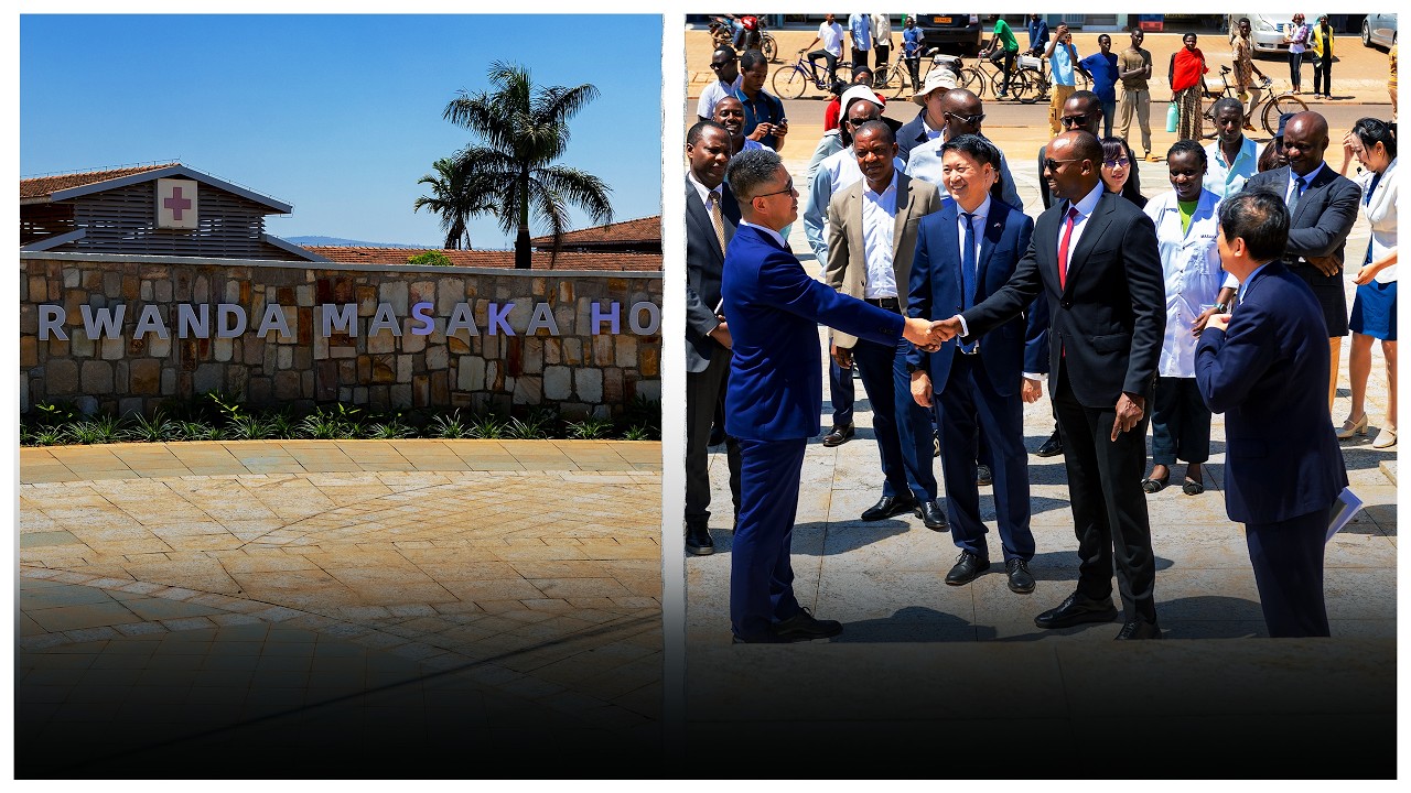Rwanda, China reaffirm deeper ties at handover of expanded Masaka Hospital