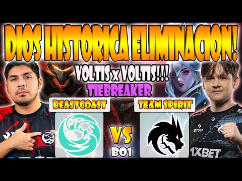 BEASTCOAST VS TEAM SPIRIT [BO1] TIEBREAKER - K1 HECTOR VS YATORO, LARL - DREAMLEAGUE SEASON 19-DOTA