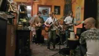 3-22-13 Gin-Soaked Angels covering Watchtower into drum solo at The Spirited Goat Coffeehouse