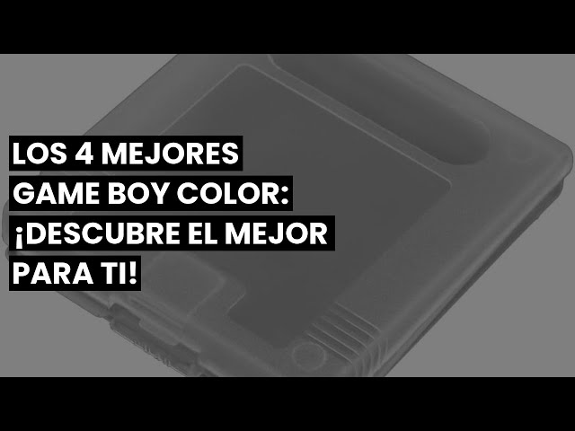 Vídeo relacionado con ZXUPOI 10 Pcs Game Card Cartucho De Almacenamiento Caja De La Caja Cubierta De Polvo Funda Protectora De Plástico Transparente A Prueba De Arañazos para Game Boy Color GB/GBC/GBP