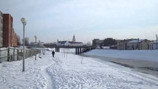 preview picture of video 'Winter Flow of the Town. Orsha, Belarus (Зимнее течение города. Орша, Беларусь)'