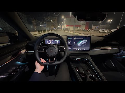 Zeekr 001 Night Test Drive POV
