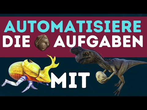 Hol dir sofort diese zwei Tiere in ARK Survival Ascended! | Oviraptor und Dung Beetle Erklärt