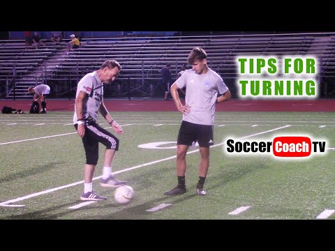 SoccerCoachTV - Tips for Turning.