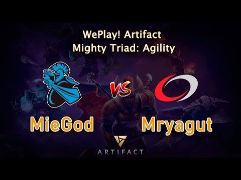 MieGod vs Mryagut - Group G | Artifact Mighty Triad: Agility | WePlay!