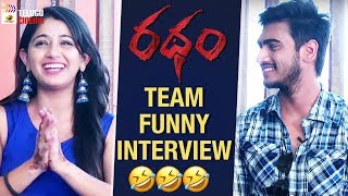 Ratham Team Funny Interview | Geethanand | Chandni | Chandrashekar Kanuri | Mango Telugu Cinema video